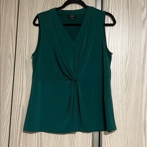 Alfani Green Sleeveless Top